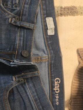 GAP Women's Dark Blue Denim Jeans